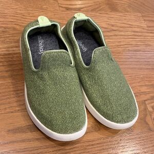 Smallbirds Green Wool Slip-on Sneakers